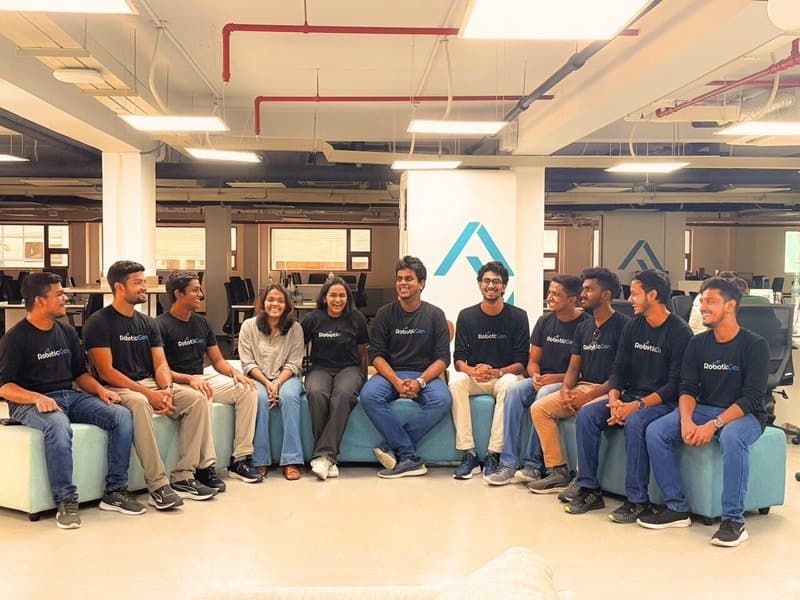 The RoboticGen team together in the office